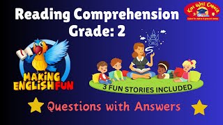 Reading Comprehension for Grade 2 Questions and Answers [upl. by Kerek840]