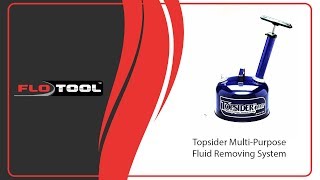 Topsider MultiPurpose Fluid Removing System [upl. by Capello]