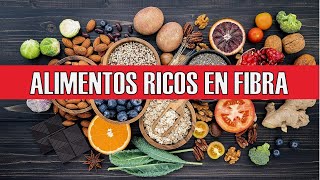 8 Alimentos Ricos en Fibra Para el Estreñimiento  Dieta rica en fibra [upl. by Creight]