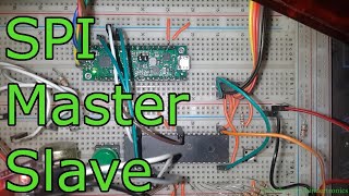 SPI Master amp Slave Serial Peripheral Interface 🔴 PIC Microcontroller Programming Tutorial 27 MPLAB C [upl. by Assilac]