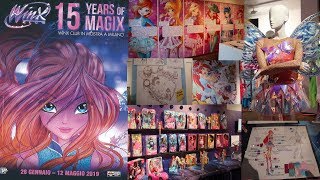 Winx Club In Mostra A Milano  Winx Club Exhibition Milan 15YearsOfMagix 15YearsOfWinx [upl. by Caylor]