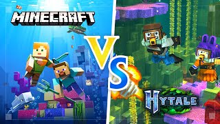 Hytale vs Minecraft 11 Comparison  2021 [upl. by Aleras]