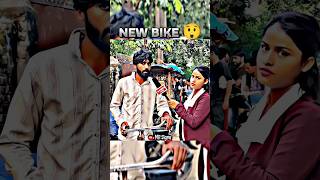 Mangru Ka New Bike 😂🔥  Mangru savage 😎 reply to reporter  sigma memes youtubeshorts shorts [upl. by Ahtnamas]