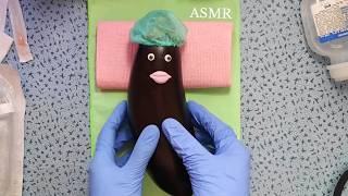 ASMR Eggplant Endoscopy  Removing Polyps From Stomach Realistic Surgery [upl. by Elena339]