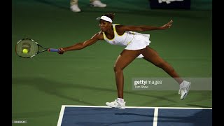 【50fps】Venus Williams v Virginie Razzano  Dubai 2009 Final Highlights [upl. by Tavia]