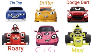 Roary The Racing Car New Car Characters [upl. by Akoyn]