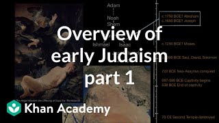 Overview of early Judaism part 1  World History  Khan Academy [upl. by Victorine]