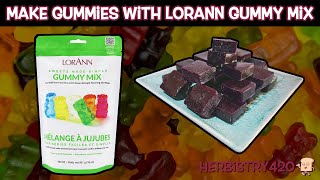 HowTo Make Gummies with LorAnn Gummy Mix  Magical Gummies  Herbistry420 [upl. by Cherice]