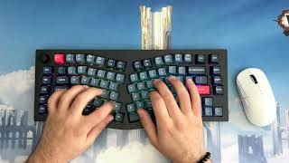 Keychron V10 KPro Brown Switch  Unfiltered Sound [upl. by Wenn]