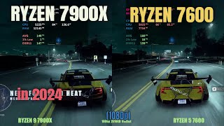 Ryzen 7600 vs Ryzen 7900x in 2024 [upl. by Novit]