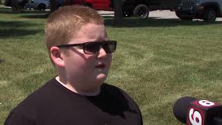 Seventh grader from Noblesville West Middle School describes what happened when shots were fired [upl. by Meredith746]