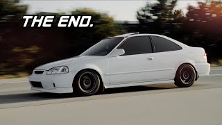 My Budget Honda Civic Build is COMPLETE  Final Walkaround [upl. by Enomes612]