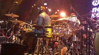 Groovy drumintro Larnell Lewis bij Snarky Puppy met Metropole Orkest  North Sea Jazz 2018 [upl. by Halden411]