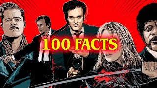 100 FACTS  Quentin Tarantino Movies [upl. by Imeon335]