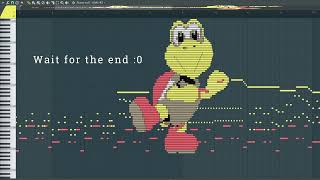 How does Koopa Troopa Dance Sound Like  MIDI Art [upl. by Enetsirk]