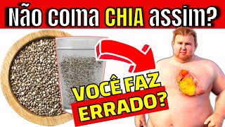 Coma CHIA da maneira correta e perca peso e baixe os triglicerídeos  como ativar sementes de chia [upl. by Lulita]