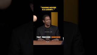 Denzel Washington says making a movie is a luxury denzelwashington [upl. by Grefer737]