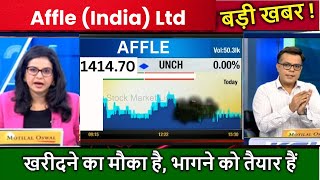 Affle India Ltd Share Latest News AFFLE Share Price Target Affle India Stock Analysis [upl. by Nerag]