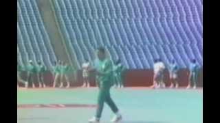 Dan Marino Miami Dolphins Quarterback completes a ridiculous pass [upl. by Yeta]