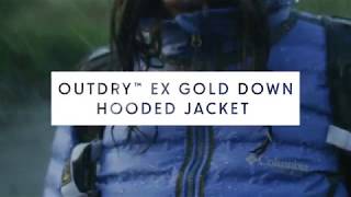 OutDry™ Ex Gold Down Hooded Jacket [upl. by Suhcnip]