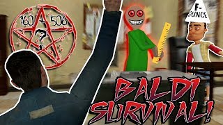 Saving Kids from BALDIS SCHOOL  Garrys Mod Gameplay Gmod Roleplay Baldi Survival [upl. by Allecram]