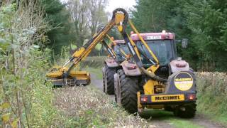 Mulhern Bros  Lime Spreading amp Hedge Cutting [upl. by Lidstone299]