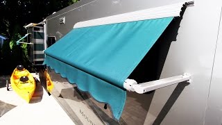 How To Install an RV Window Awning AampE  Dometic [upl. by Mimajneb65]