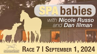 Spa Babies  Saratoga Race 7  September 1 2024 [upl. by Teak]