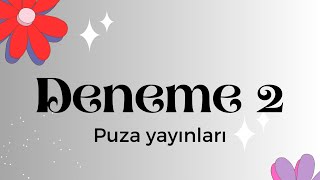 Puza Deneme2 TrYös [upl. by Veronique]