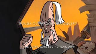 STAR WARS CLONE WARS 2003  General Grievous Introductory Speech Matthew Wood Version [upl. by Yrrehs915]