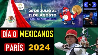 Día 0 Actividad Mexicanos en París 2024  Juegos Olímpicos [upl. by Slavic]