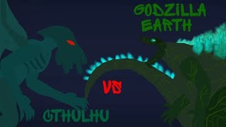 Godzilla earth vs cthulhu Dc2 Animation [upl. by Salb]