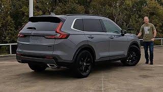 2024 Honda CRV Hybrid Sport L  Do You Get ENOUGH Features For The Price [upl. by Attaynik]