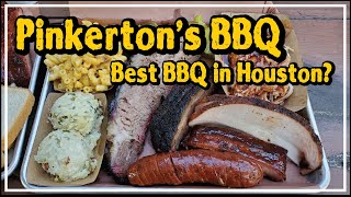 Pinkerton BBQ Restaurant Review Houston Texas  BBQ Champion Harry Soo SlapYoDaddyBBQcom [upl. by Noved]