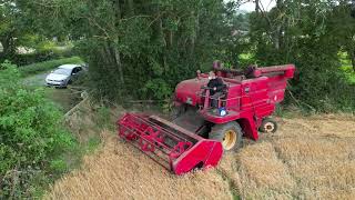 Massey Ferguson 510 Combine [upl. by Rehctelf]