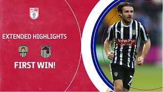 ⚫️⚪️ MAGPIES WIN  Notts County v Grimsby Town extended highlights [upl. by Plossl800]