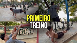 Primeiro Treino de Calistenia  Treino para Iniciantes [upl. by Novyat845]