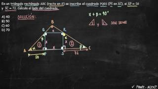 PUCP 58  Semejanza de Triangulos Ejercicios Resueltos [upl. by Conlin]