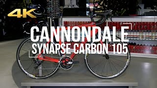 2017 CANNONDALE Synapse Carbon 105  Actual Weight [upl. by Caritta367]