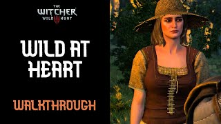 The Witcher 3 Wild At Heart Walkthrough Quest guide [upl. by Orelee]