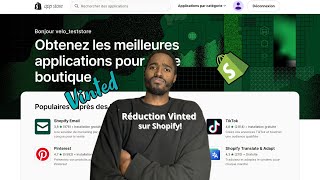 Je développe une app shopify qui ajoute des réductions Vinted [upl. by Hedelman]