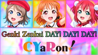 ðŸ§¡Genki Zenkai DAY DAY DAYRomajiArabicEinglishðŸ§¡ [upl. by Fonsie]