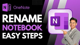 How to Rename Notebook in OneNote [upl. by Annael]