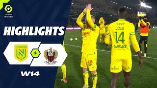 FC NANTES  OGC NICE 1  0  Highlights  FCN  OGCN  20232024 [upl. by Adraynek607]