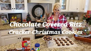 How To Make Chocolate Covered Ritz Cracker Cookies [upl. by Enois]