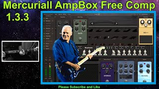 Mercuriall Amp Box Compressor David Gilmour Style Sound [upl. by Akihsar891]