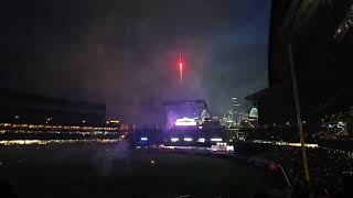 Seattle Mariners 70s Theme Firework Show TMobile Park June 14 2024 [upl. by Estey]