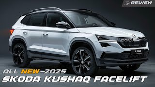 2025 SKODA KUSHAQ FACELIFT Unveiling the Stunning New Look [upl. by Crandell]