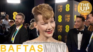 Sandra Hüller BAFTAs 2024 Anatomy of a Fall interview [upl. by Aytac440]