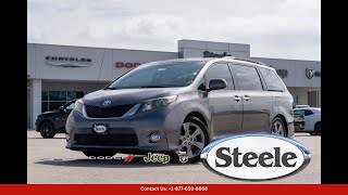 2014 Toyota Sienna Wagon 4 Dr Se Front Wheel Drive In Lockhart Texas USA  Bid Here [upl. by Cerell737]